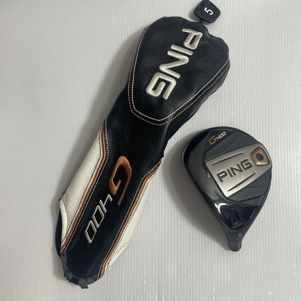 Lefty Ping G400 5W 17.5 Fairway Wood HEAD ONLY w/HC Left Handed Used JP - Image 1 of 4