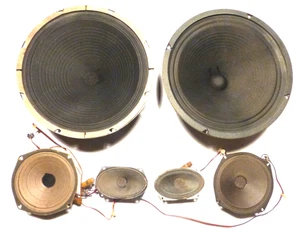 WURLITZER 3100 & 3110 JUKEBOXES:  Working 6 SPEAKER SYSTEM 2 -12" /2 - 6"/ 2-tw - Picture 1 of 10