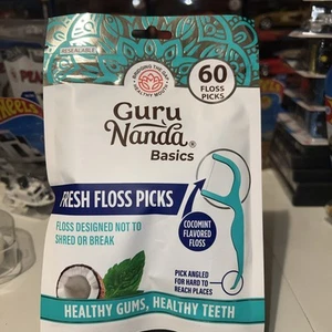 Fresh Floss Zahnstocher - nicht zerkleinerndes Gewinde mit abgewinkeltem Pick - Bild 1 von 2
