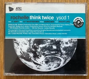 ROCHELLE  - THINK TWICE RARER PROMOTIONAL CD PROMO - Picture 1 of 3