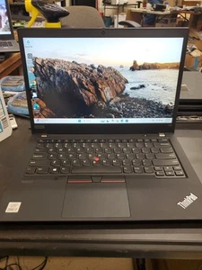 Lenovo ThinkPad T14 14" i7-10510U 1.8GHz 16GB RAM 256GB SSD Win11 4325-4 - Picture 1 of 20