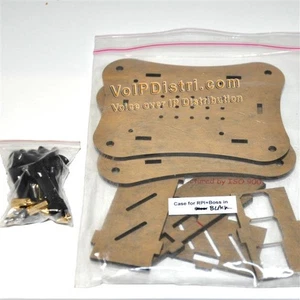 Acrylic Case (black) for RPI + BOSS - Bild 1 von 4