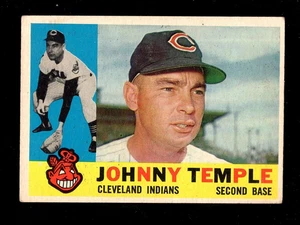 1960 TOPPS #500 JOHNNY TEMPLE INDIANS - Picture 1 of 2