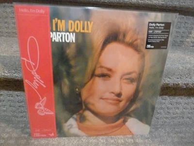 DOLLY PARTON Hello I'm Dolly 180 gram flame galaxy vinyl LP Record Album NEW - Image 1 of 3