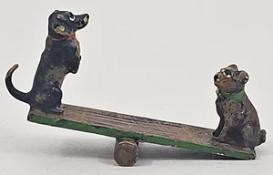 Vienna Bronze ~ Miniature ~ Dogs ~ Seesaw - Picture 1 of 21