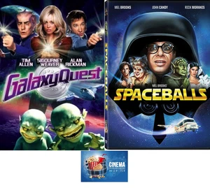 Sci-FI Comedy Double Feature Galaxy Quest & Spaceballs 2 DVD Set Free Ship - Picture 1 of 4