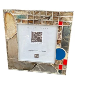 MoMA Frank Lloyd Wright 3×3 Picture Frame Coonley The Museum of Modern Art Rare - Picture 1 of 13