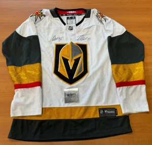Signed Autographed Vegas Golden Knights Jersey with Hill  & Samsonov Beckett COA - Picture 1 of 4