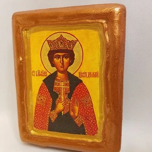 Heiliger Demeter von Moskau Dimitrios Ostorthodoxe Kirche Ikone Kunst - Bild 1 von 9