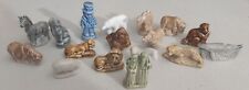 Vintage Red Rose Tea Whimsies Lot Of 17 Featuring Noah's Ark Animals