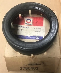 NEW AC DELCO 1975 & UP MULTIPLE GM MODELS AC 5" COMPRESSOR PULLEY 6556715 15-267 - Picture 1 of 6
