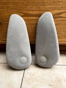 2015-2020 Toyota Sienna Seat Armrests for Second Row Seats Light Gray Cloth-2pcs - Picture 1 of 24
