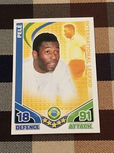 MATCH ATTAX ENGLAND 2010 PELE INTERNATIONAL LEGEND