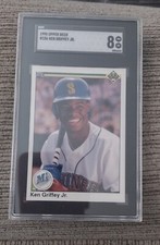 sgc 1990 upper deck #156 ken Griffey Jr 8