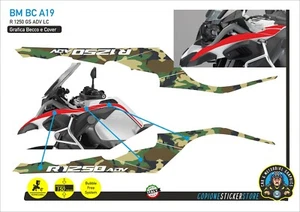 Motorrad Tank Auslauf Aufkleber BMW R 1250 gs adventure LC Camouflage BM BC A19 - Bild 1 von 1
