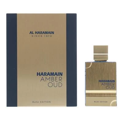 Al Haramain Amber Oud Bleu Edition Eau de Parfum 60ml Spray For Him - NEW. EDP
