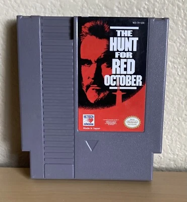 The Hunt for Red October (Nintendo Entertainment System, 1991)  game only - Image 1 of 4