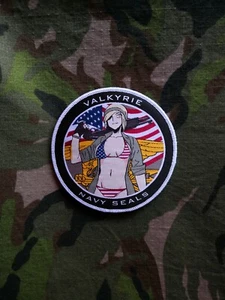 Rainbow Six: Siege, Valkyrie, Navy SEALs Female Soldier, Morale Military Patch - Bild 1 von 2