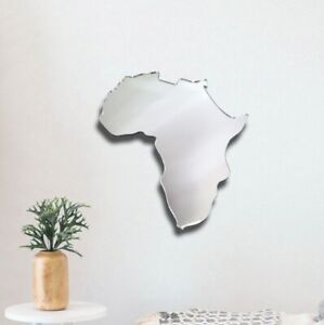 Africa Map Shaped Acrylic Mirrors - Various Sizes
