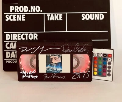 复古 VHS 灯,宠物研讨会 89 VHS 录像带,万圣节礼物,恐怖电影灯风扇 — 第 1/4 张图片