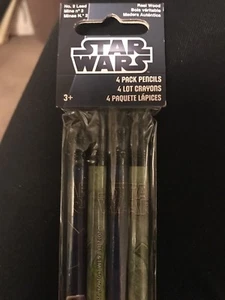 Star Wars 4 pack pencils - Picture 1 of 2