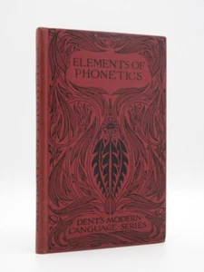 Elements of Phonetics: English/French/German VIETOR 1928 Dent's Modern Language - Imagen 1 de 10
