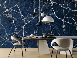 3D Blue Brick KE331 Jesus Religion God Wallpaper Mural Self-adhesive US Bea - Picture 1 of 11