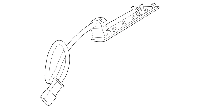 Genuine Jaguar 2019-2023 F-Type Right Dual LED Lamp Part# T2R1563 - Image 1 of 1