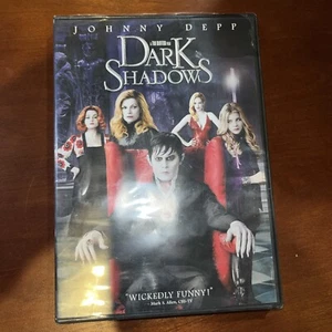 2012 Dark Shadows DVD Factory Sealed NEW Johnny Depp Tim Burton - Picture 1 of 2