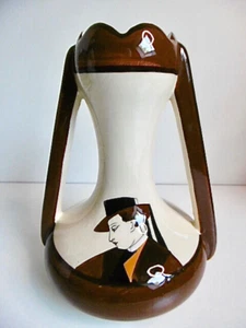 HENRIOT QUIMPER - ANCIEN VASE ART DÉCO - HB QUIMPER 26 - FOLKLORE BRETON Ht 27cm - Imagen 1 de 11