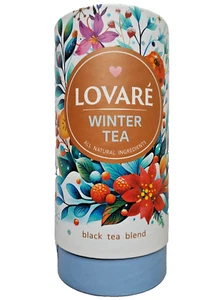 Mezcla de té de hojas sueltas negras "té de invierno" natural ucraniano LOVARE 80 g 2,82 oz - Imagen 1 de 5
