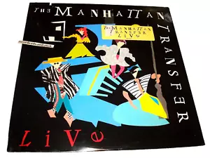 The Manhattan Transfer – Live -Atlantic – 7 81723-1 NEW SEALED VINYL LP - Picture 1 of 2