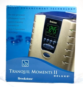 Brookstone Tranquil Moments II 2 Deluxe Sleep Enhancement Sound Therapy Tested - Picture 1 of 11