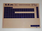 Microfich Ersatzteilkatalog Kawasaki Gpx250r Ex250 F2/F3 Model 88-89 Stand 11/88