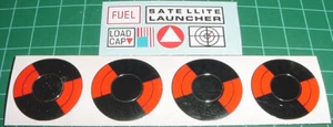 Major Matt Mason Satellitenwerfer individuelle Reproduktion Vinyl-Aufkleber abziehen/kleben - Bild 1 von 1