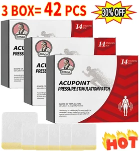 42Stk Huatangxiao Acupoint Pressure Stimulation Patch - Bild 1 von 16