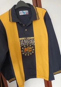 West Coast Eagles AFL Licensed Product Shirt . By Heatly Australia. Size 14. - Picture 1 of 14