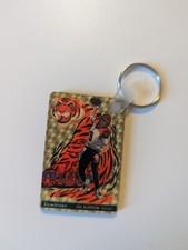 2021 Donruss Optic Joe Burrow Downtown Gold Vinyl 1/1 Keychain