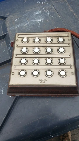 Antique Holtzer Cabot Boston Call Button Doorbell Hotel Annunciator ?? Cover