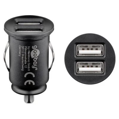 Dual USB Ladegerät 2.1A KFZ Ladeadapter Zigarettenanzünder Auto LKW 2x USB - Bild 1 von 4