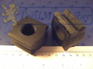 2 paliers de barre anti-devers AV 21 mm Peugeot 504 cc V6 ->2.254.126 - Picture 1 of 2