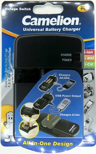 Camelion Universal Lit-Ion Ladegerät für alle Akku Camcorder, Kamera, NEU in OVP - Bild 1 von 10