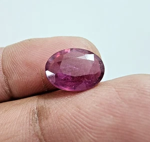 Joyería de piedras preciosas para anillo 4,55 quilates corte ovalado facetado rubí rojo sangre superior 12X10X3 mm - Imagen 1 de 8