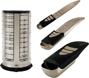 KitchenArt Baker’s Pro Adjust-A-Measure Set, 4-teiliges Set  - Bild 1 von 9