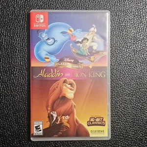 Disney Classic Games: Aladdin & the Lion King - Nintendo Switch - SHIPS IN A BOX - Picture 1 of 4