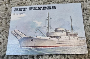 1955 Topps Rails and Sails Net Tender US Navy #157 - Picture 1 of 2
