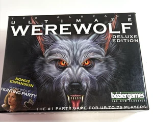 Ultimate Werewolf Deluxe Edition Card Game - Ted Alspach - Open Box Sealed Cards - Picture 1 of 4