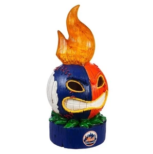 New York Mets Statue Lit Team Baseball tiki totem statue - Picture 1 of 1