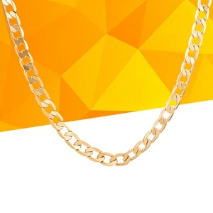 Cadena de bordillo de lujo clásica de moda para hombre eslabón grueso (XL0024-J-) - Imagen 1 de 11