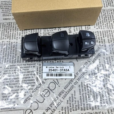 Interruptor de control maestro de ventana eléctrica OEM para Nissan Altima Sentra 2013-2018  Foto 1 de 2